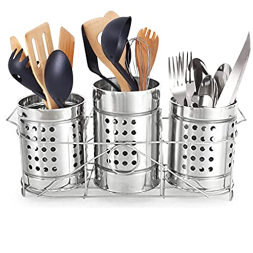 Stainless Steel Cutlery Stand