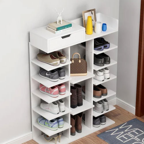 Wooden Shoe Rack