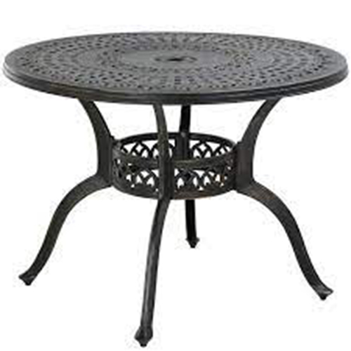 Wrought Iron Garden Table