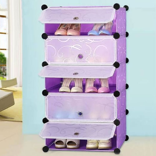 Plastic Shoes Rack