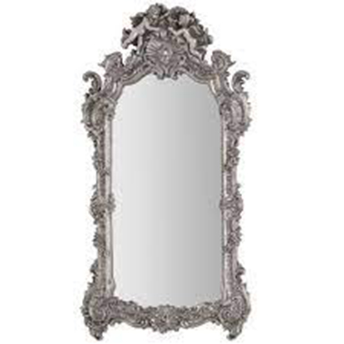 Embossed White Metal Furniture