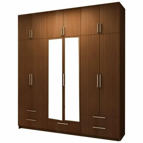 Wooden Partition Wardrobe