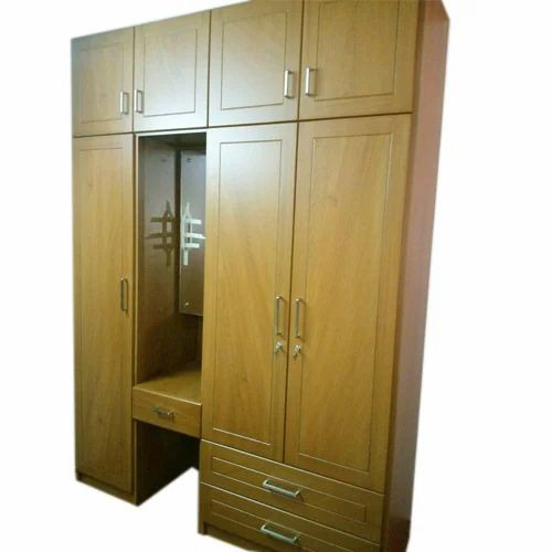 Wooden Partition Wardrobe