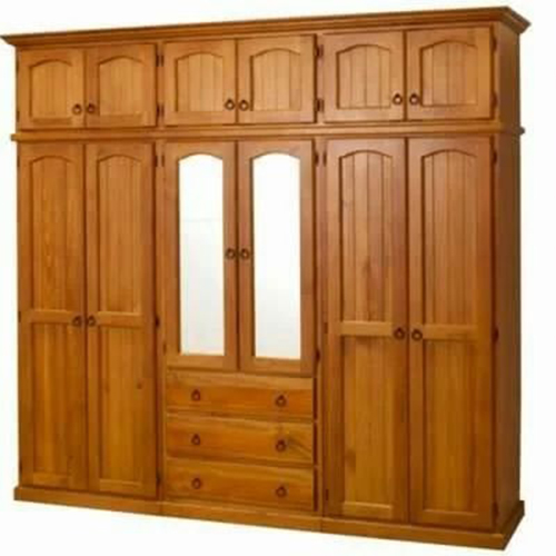 Wooden Partition Wardrobe