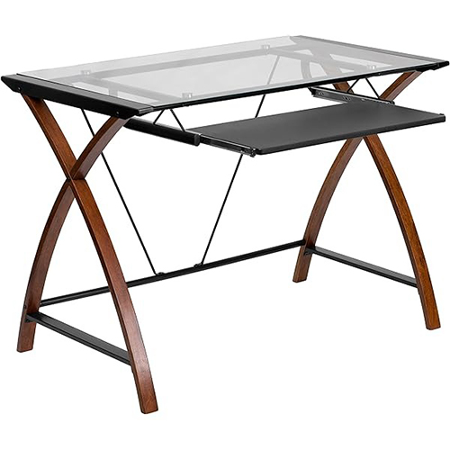 Glass Computer Desk