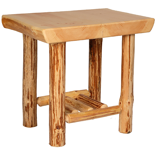 Pine End Table