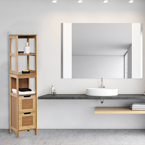 Medium Density Fiberboard Bathroom Cabinet