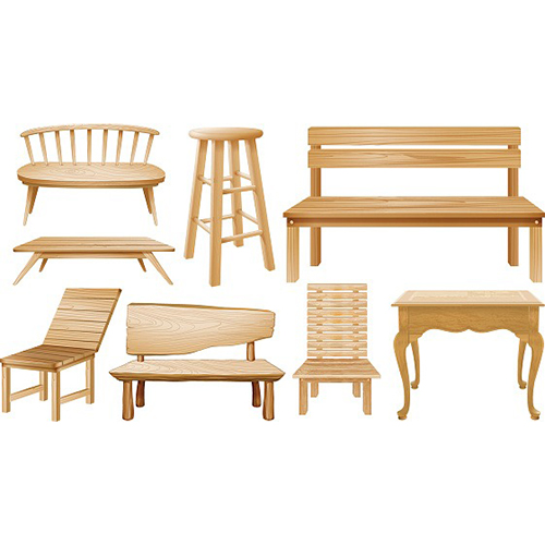 Wooden Seat Furniture