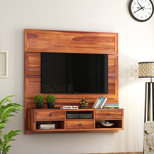 Wooden Tv Shelf