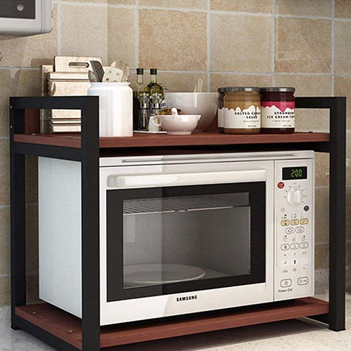 Wood Microwave Stand