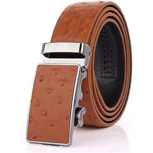 Embossed Leather Belt