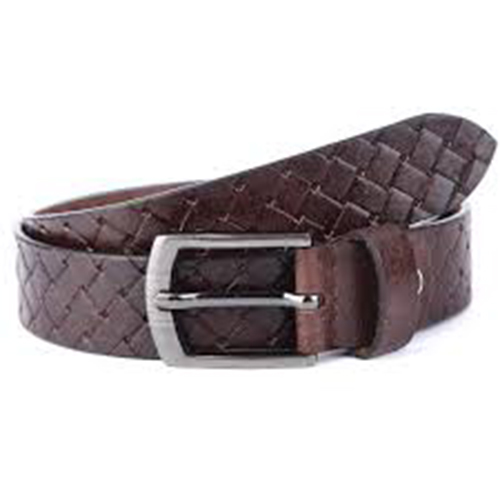 Embossed Leather Belt