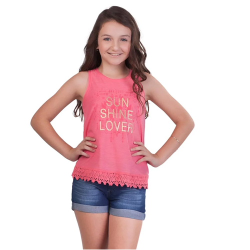 Girls Sleeveless Shirts