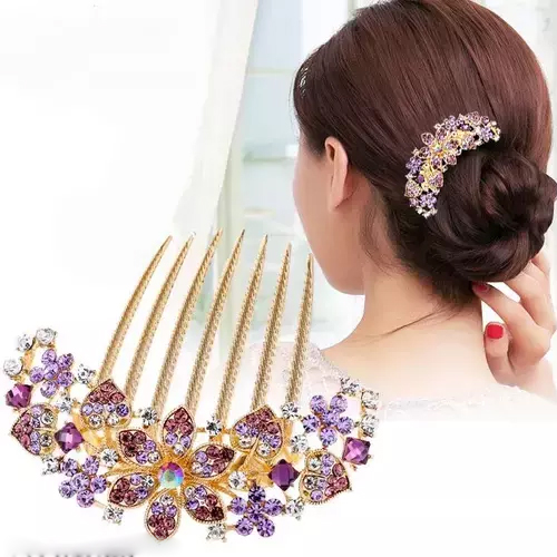 Jeweled Hair Pins