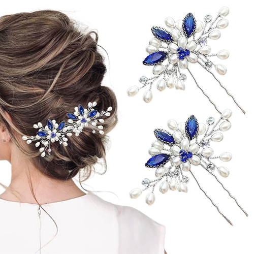 Jeweled Hair Pins