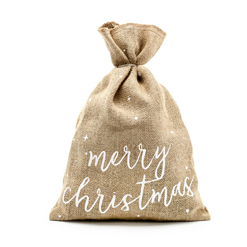 Jute Christmas Bags