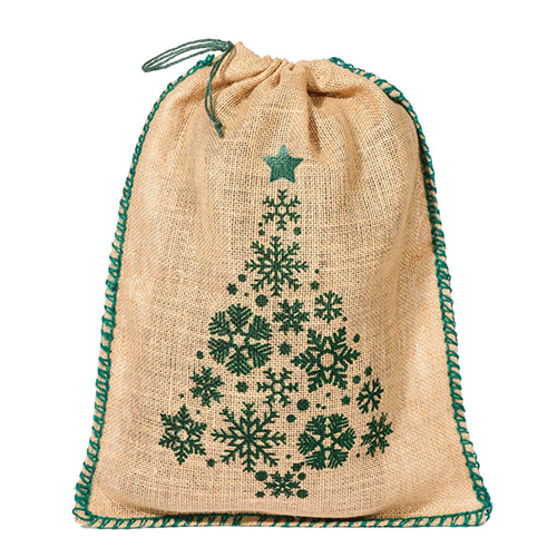 Jute Christmas Bags