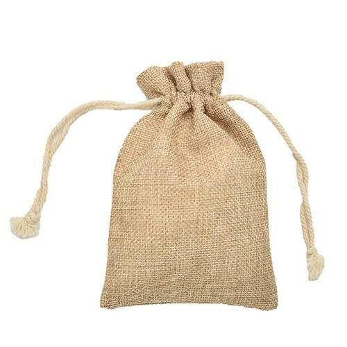 Jute Drawstring Bag
