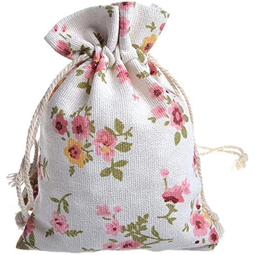 Jute Drawstring Bag