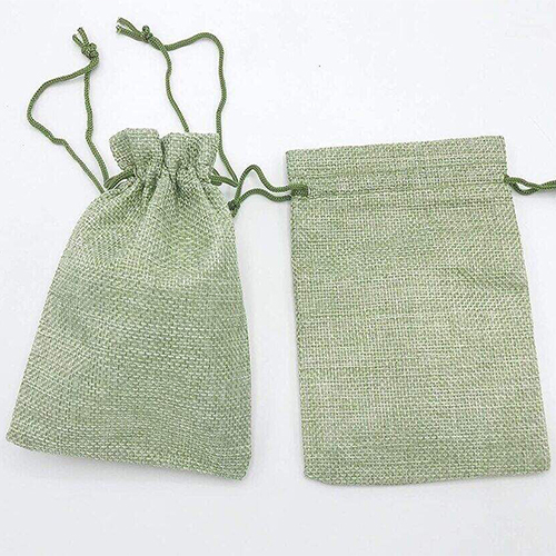Jute Drawstring Bag