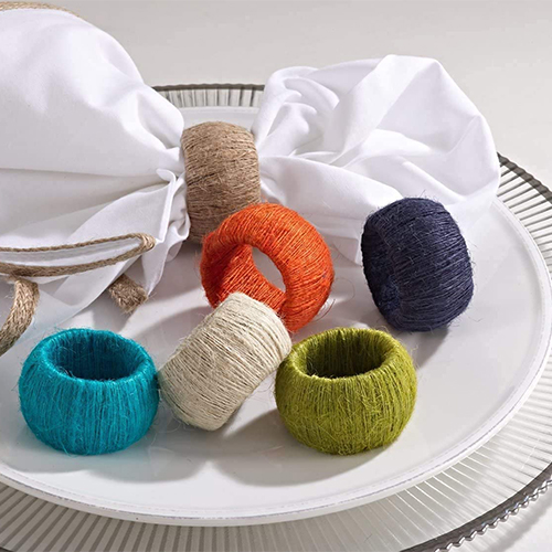 Jute Napkin Rings