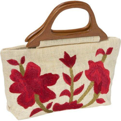 Jute Embroidery Bag