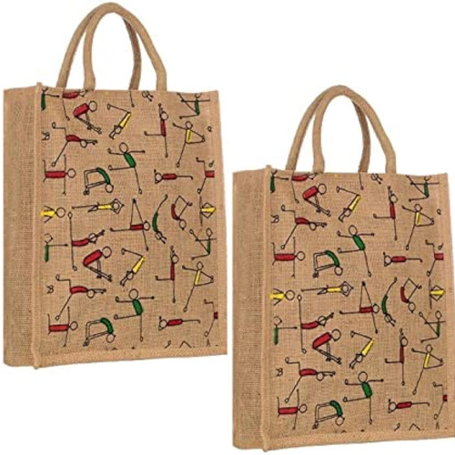 Jute Embroidery Bag