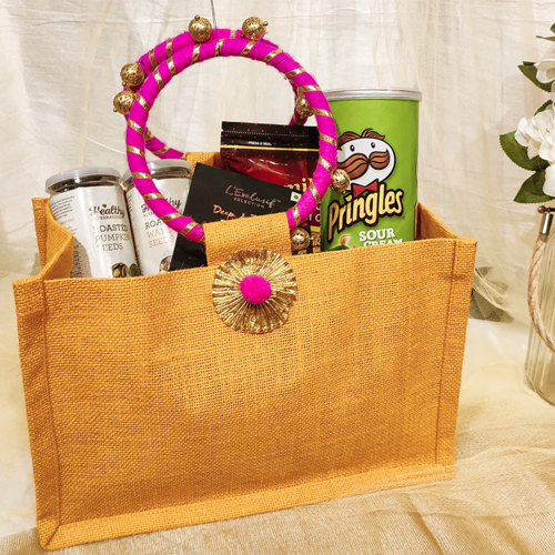 Jute Hamper Bags