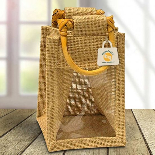 Jute Jar Bag